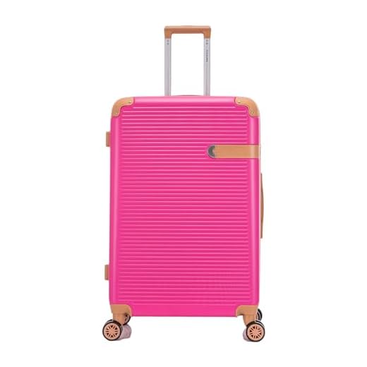 SANTINO, Mala de Viagem Nice Rígida 360° Santino - ABEV407G Cor: Magenta