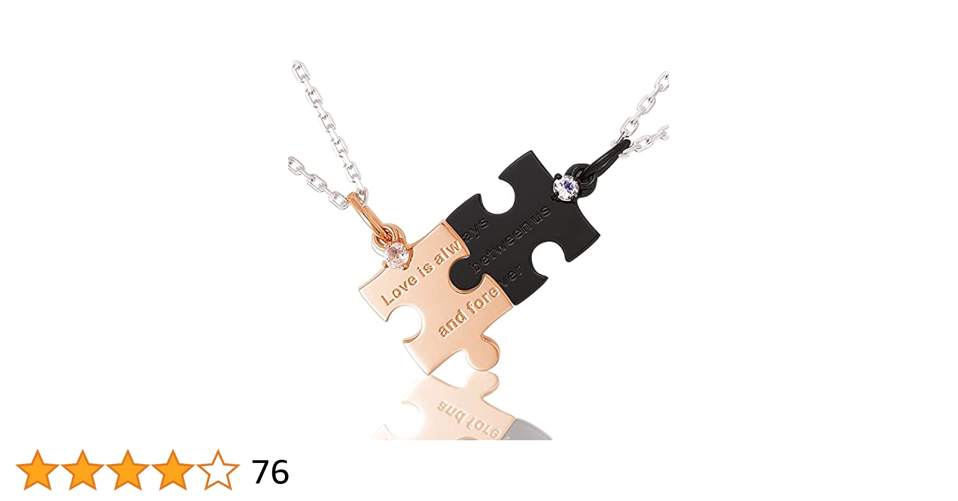 【ALDO】ペアルック☆Besties☆パズル☆お揃いネックレスセット 41H7dltp6NS.jpg_BO30,255,255,