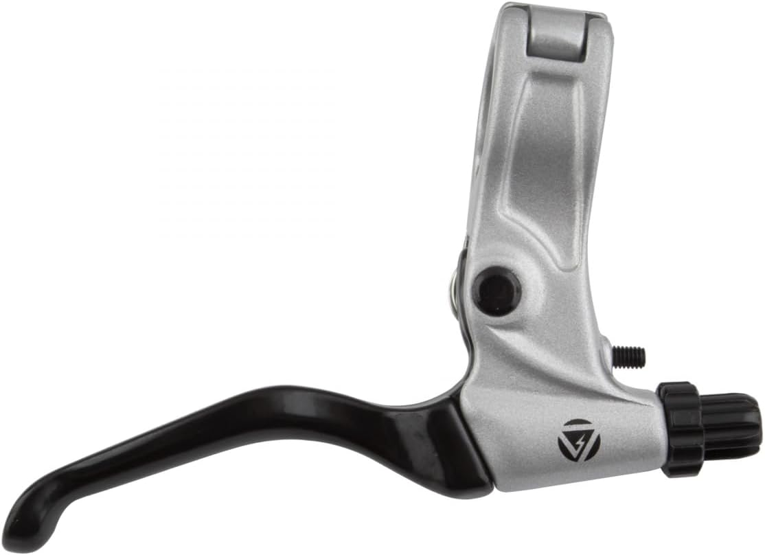 Black Ops BMX Bent Brake Levers, Silver/Black
