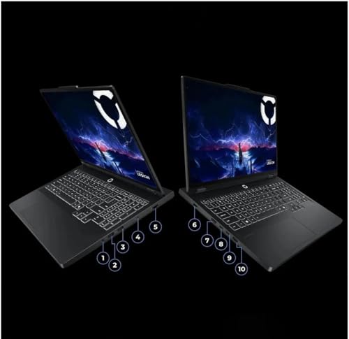 Image of Lenovo Legion Pro 5i Gen 10 with Core Ultra 9 275HX, NVIDIA GeForce RTX 5070, OLED 16 inch Non-Touch, 32GB RAM, 2TB SSD, 24zone RGB, 3YR Courier /Carry-in