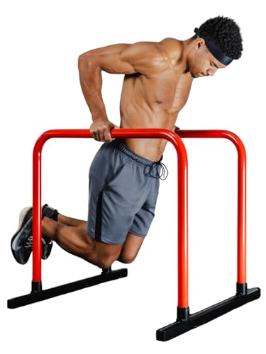 HIGH PARALLETTES - Profigeräte - Dip Barren mit 42 mm Durchmesser - Dip...