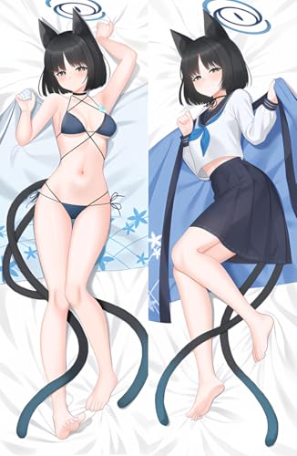 �ː� �L�L���E �������J�o�[ �u���A�J �N�b�V�����J�o�[ 50*160cm 2way�g���R�b�g ���ʃv�����g ���ɗD���� �R�� �h�L ���蕨 ���a�����v���[���g (�����,50x160cm)