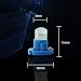 Qasim 10x T4.2 LED COB Bombillas Azul 1SMD para Luz de Salpicadero...
