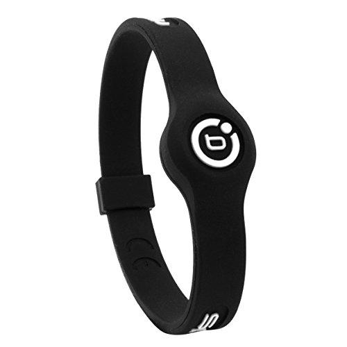 Bioflow Sport - Pulsera magnética, Color Blanco y Negro, L 20.5 cm Cover