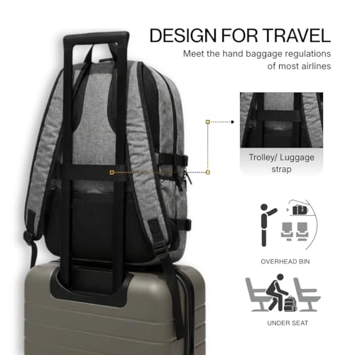 Image of Impulse Premium Laptop Backpack Collection | Office, Travel, College & Business Backpack for Men & Women | Water Resistant Laptop Bag Fits Up to 16 Inch Laptop