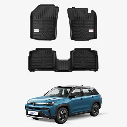 Image of TPE Car Floor Mat for Victoris (2025 Onwards) Custom Fit, Heavy Duty & Anti Slip 3D Foot mat | Waterproof & Dustproof & All Weather Protection | Easy Clean Car Trunk Floor Mat for Victoris