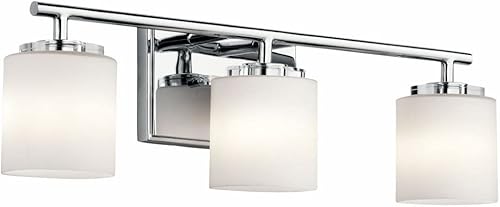 Miniatura 2 de Kichler 45502CH O Hara Bath 3-Light Halógeno, Cromo