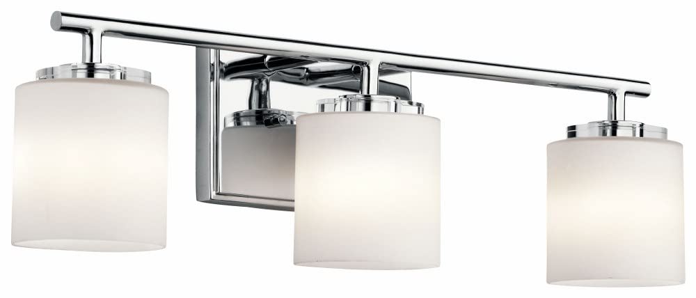 Kichler 45502CH O Hara Bath 3-Light Halogen, Chrome