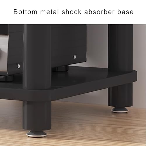 Étagère multimédia avec base antichoc pour stabiliser vos appareils - 8