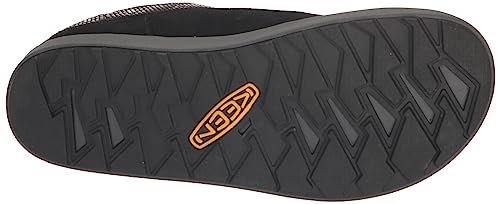 KEEN Women's Elle Suede Comfortable Durable Indoor Outdoor Mule Slippers, Black/Magnet, 7.5 - Image 4