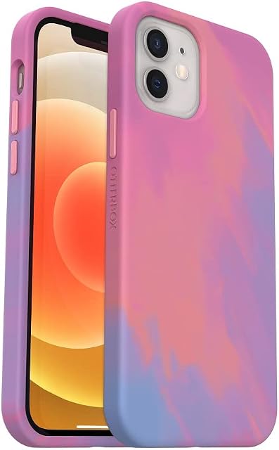 OtterBox Slim & Sturdy Etui do Apple iPhone 12 mini, z MagSafe, Odporne na Wstrząsy i Upadki, Cienkie Etui Ochronne, Przetestowane Zgodnie ze Standardami Wojskowymi, Jasnoróżowy