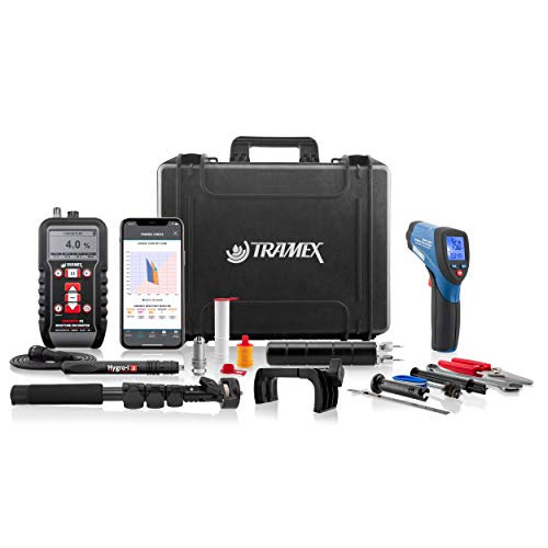 Tramex Flooring Inspector Kit FIK | Moisture Meter, RH &