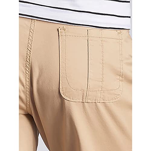 Lee Women's Relaxed Fit Avey Knit Waist Cargo Bermuda Short Café 8 by Lee - Used condition - Image 5