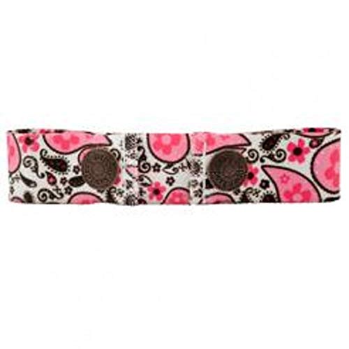 Made in the USA Baby & Toddler Adjustable Belt-Pink Paisley - Main Image