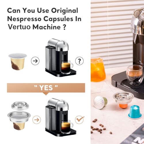 Adaptateur Vertuoline pour NS pod capsules café Vertuo Next Pop