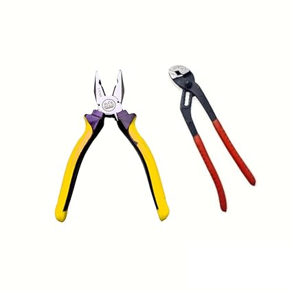 Sky Blue Combination Hand Tool's Multipurpose Professional Home & Office Used Tool's Kit ( 2 Piece ) SBE585