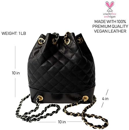 Women Quilted Hobo Backpack Fashion Casual Bucket Shoulder Lightweight Travel Bag 6 Women Quilted Hobo Backpack Fashion Casual Bucket Shoulder Lightweight Travel Bag