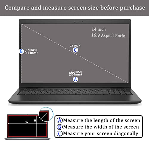 Écran PC 14 pouces rayé ? Solution verre trempé anti bulles i-Tensodo - 2