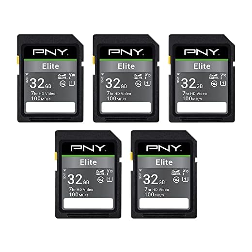 PNY 32GB Elite Class 10 SDHC Card Pack