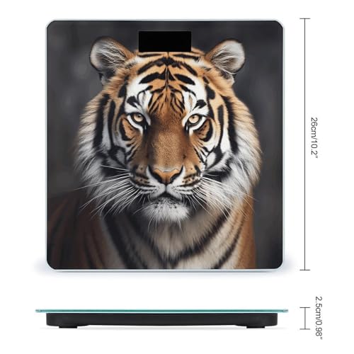 Báscula digital de baño con pantalla LCD y capacidad 400 lb miniatura 2