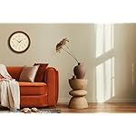 Bulova Atomic Time 2 Analog Wall Clock C5004 | 12.4" Wooden Frame, Sets Time Automatically | Quartz Movement | Battery Operated | Classic Design - Image 5