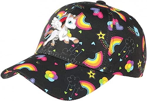 Casquette Enfant Licorne Noire Baseball Elita 6 a 12 Ans - T54- Hip Hop Honour Cover