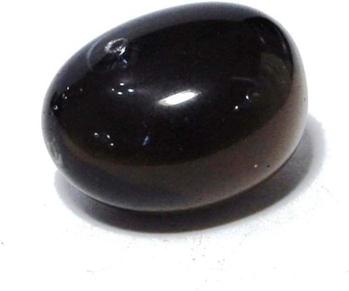 Miniatura 4 de Pachamama Essentials Piedra curativa de obsidiana negra, piedra curativa de cristal, 0.787-0.984 in (10)