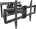 MOUNTUP Heavy Duty TV Wall Mount for 47-90 inch Large TVs, Holds 200 lbs, Full Motion TV Mount with Articulating Extension, Swivel & Tilt, Preassembled, Max VESA 800x400mm, Fits 16-24" Studs, MU0015