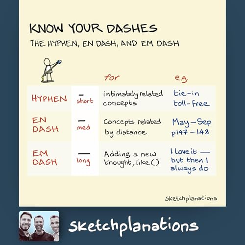 Do you Know Your Dashes?