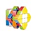 AI-YUN 4x4 Fisher Cube, Irregular 4x4x4 Speed Cube, No Sticker Twisty 4x4 Magic Cube Puzzles Toys, Brain Teasers