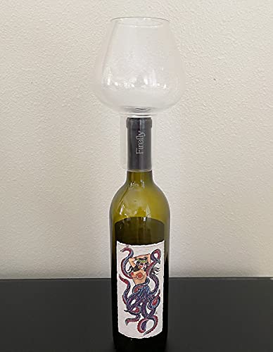Handcrafted Glass Hurricane Lamp Chimney Globe - Oil Lamp Glass Replacement - Wine Bottle Flame Protector, 6-Inch Borosilicate Glass Globe, Standard Wine Bottle Neck Fit, Decorative Home Lighting - Thumbnail 5