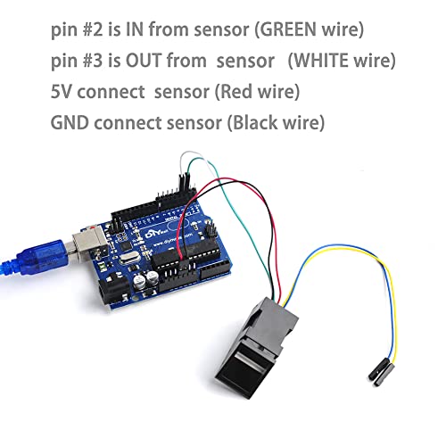 image for DIYmall Optical Fingerprint Reader Sensor Module for Ar Duino 2560 R3 