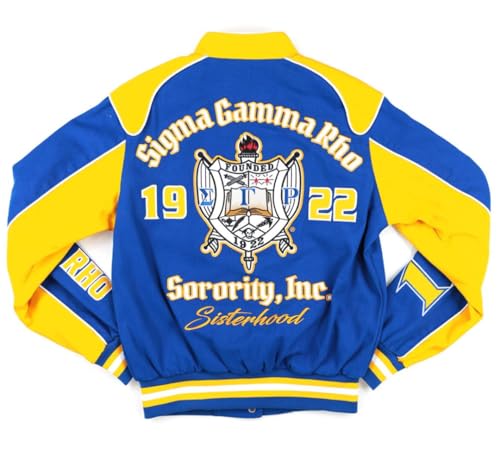 Sigma Gamma Rho M12 Twill Jacket Royal Blue2