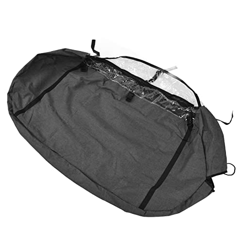 Hanging Garment Bag with Clear, Dust Proof 600D Oxford Cloth for Clothes Storage, Travel and Closet Organization4