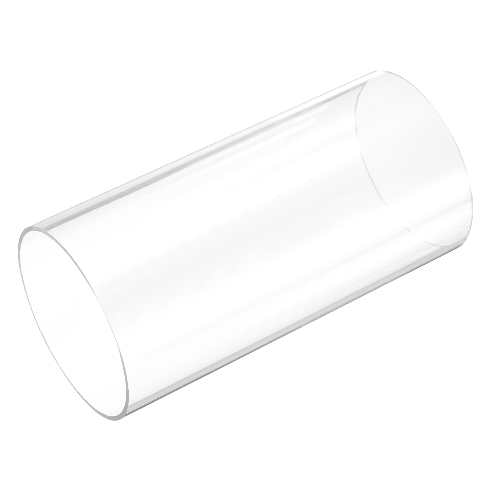uxcell Rigid Round Clear Tubing 71mm(2 13/16") ID x 75mm(2 15/16") OD x 0.5Ft(150mm) Length Plastic Tube
