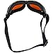 Global Vision Red Baron Motorcycle/Aviator Goggles Black Padded Frame w/Driving Mirrored Lens