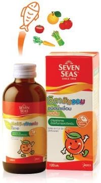 Miniatura 2 de Seven Seas Thaidd - Jarabe multi-vitamínico con aceite de hígado de bacalao, 4.1 fl oz