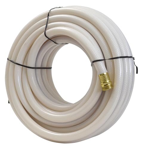 Image of Valterra W01-6600 AquaFresh High Pressure Drinking Water Hose - 5 /8 inch x 50', White