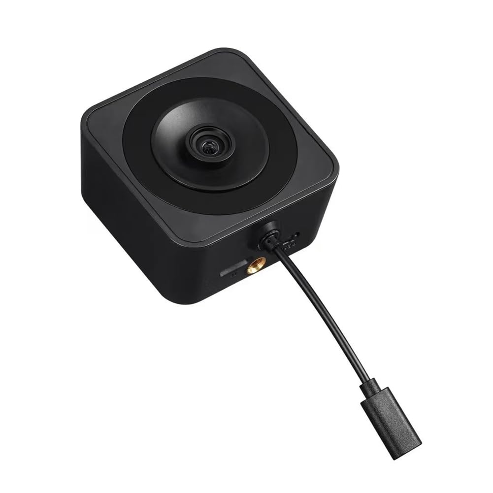 Jnchdghwa Black Indoor Magnetic Window 3Mp 5G Wifi Ip Camera Tuya Ai Detection With Time Display Surveillance Glass Camera