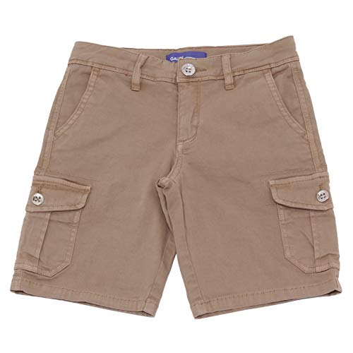 Bermuda marron clair Gaudi coupe premium chic pour enfant 7 ans