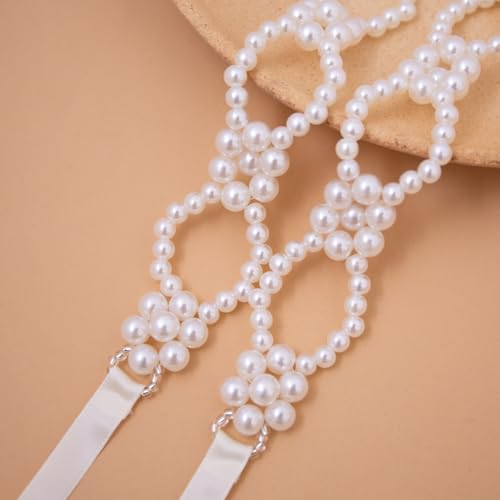 Bridal Belt Pearl Wedding Sash, Handmade Beaded Sash for Bride, Bridesmaid, Flower Girl Dress4