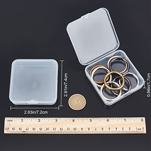 Image of GORGECRAFT 1 Box 8Pcs 4 Colors 1 Inch / 25mm Metal O-Ring Buckle Connector Round Loops Alloy Linking Rings for Bags Webbing Purse Belt Straps Home DIY Sewing Craft Hardware Accessories