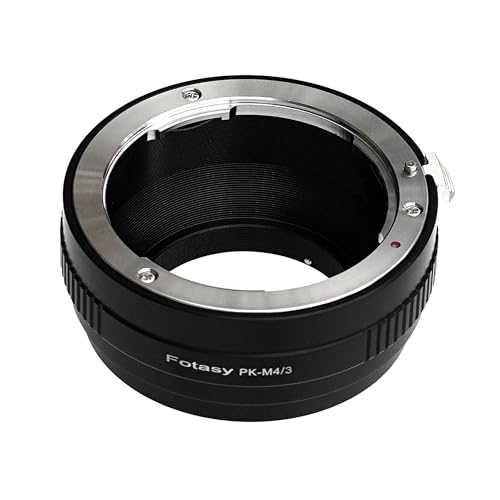 Fotasy Pentax PK K-Mount Lens to Micro Four Thirds M43 MFT System Camera Mount Adapter