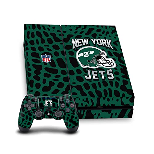 Autocollant New York Jets PS4 en vinyle anti-rayures pour console Sony et DualShock 4