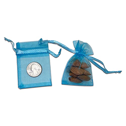 Sacs en organza transparent pour petits cadeaux d'invités