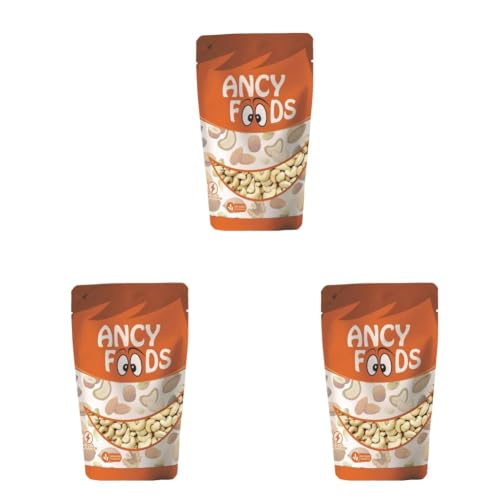 Image of Ancy Foods Premium Dry Fruits (Cashew Roasted & Salted), 250 g (Pack of 3)