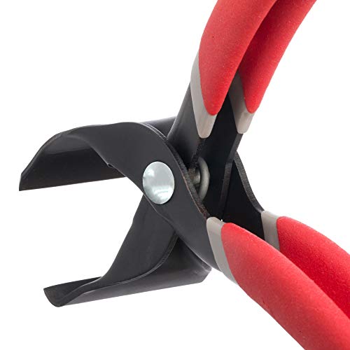Ergo Chef Catfish Skinning Pliers Rib Skinner, 9-Inch, Red with steel rivet