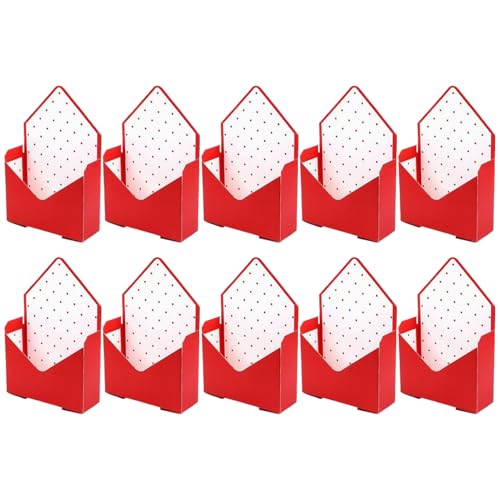 Boîte d'enveloppes bouquet haut de gamme en papier imperméable pour art floral de mariage