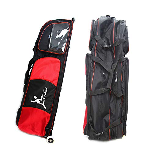 LEONARK Fencing Draw-bar Wheel Bag for Epee Saber and Foil - Hema Sword Bag Trolley Case for Fencing Suit and Mask product thumbnail 13