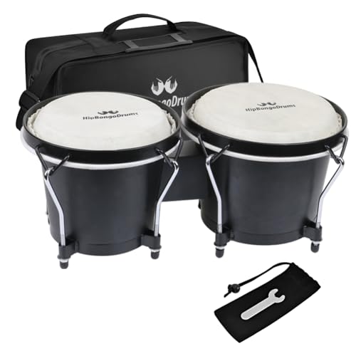Bongo Drum Set 6 and 7 Inch for Adults...